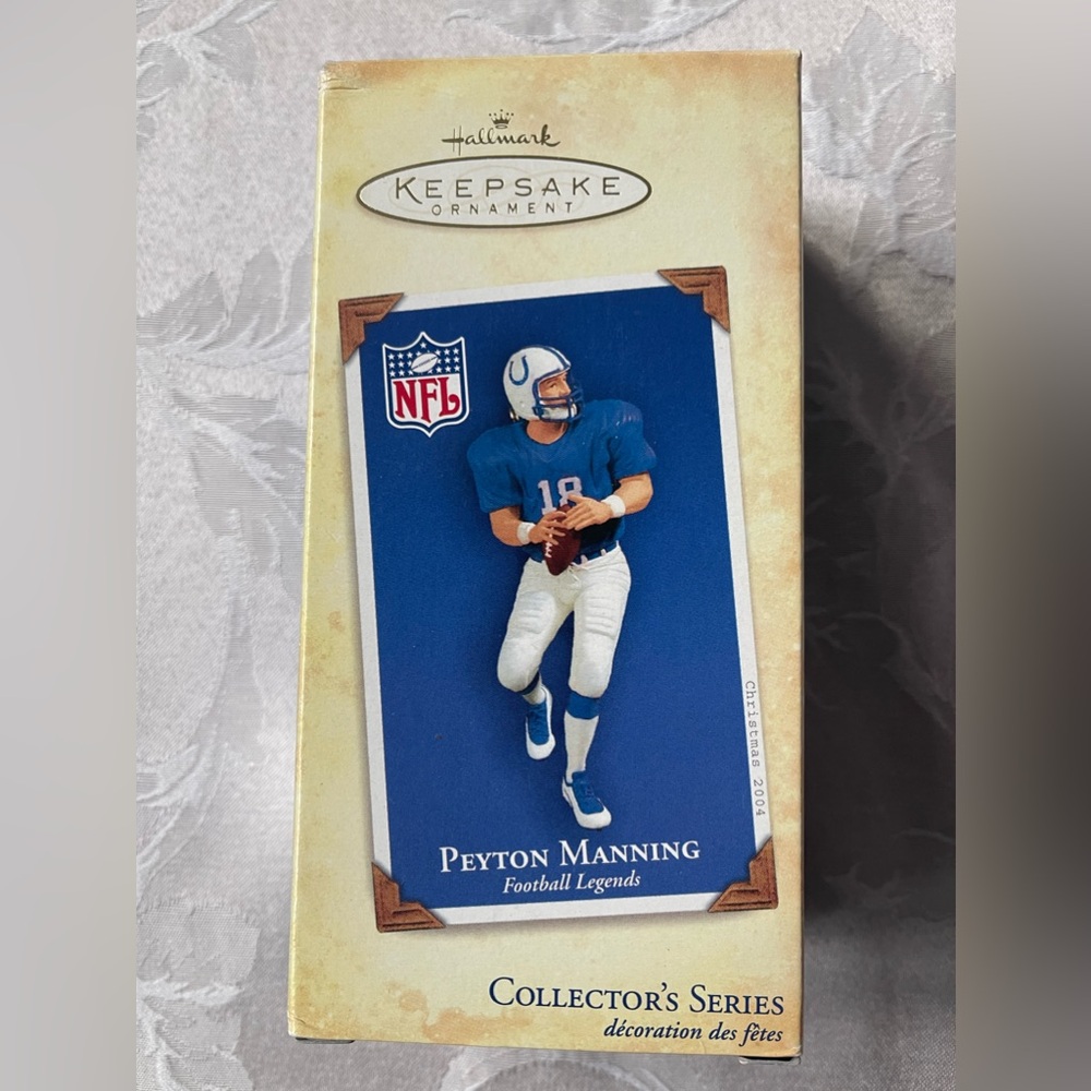 Hallmark keepsake, Peyton Manning ornament